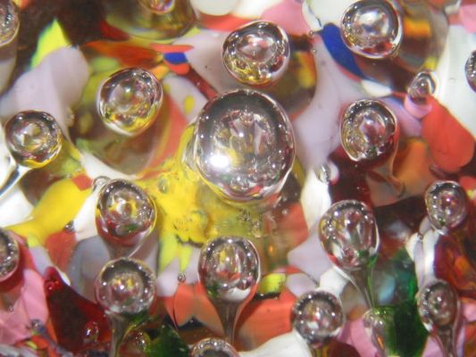 Bunte Blasenkugel