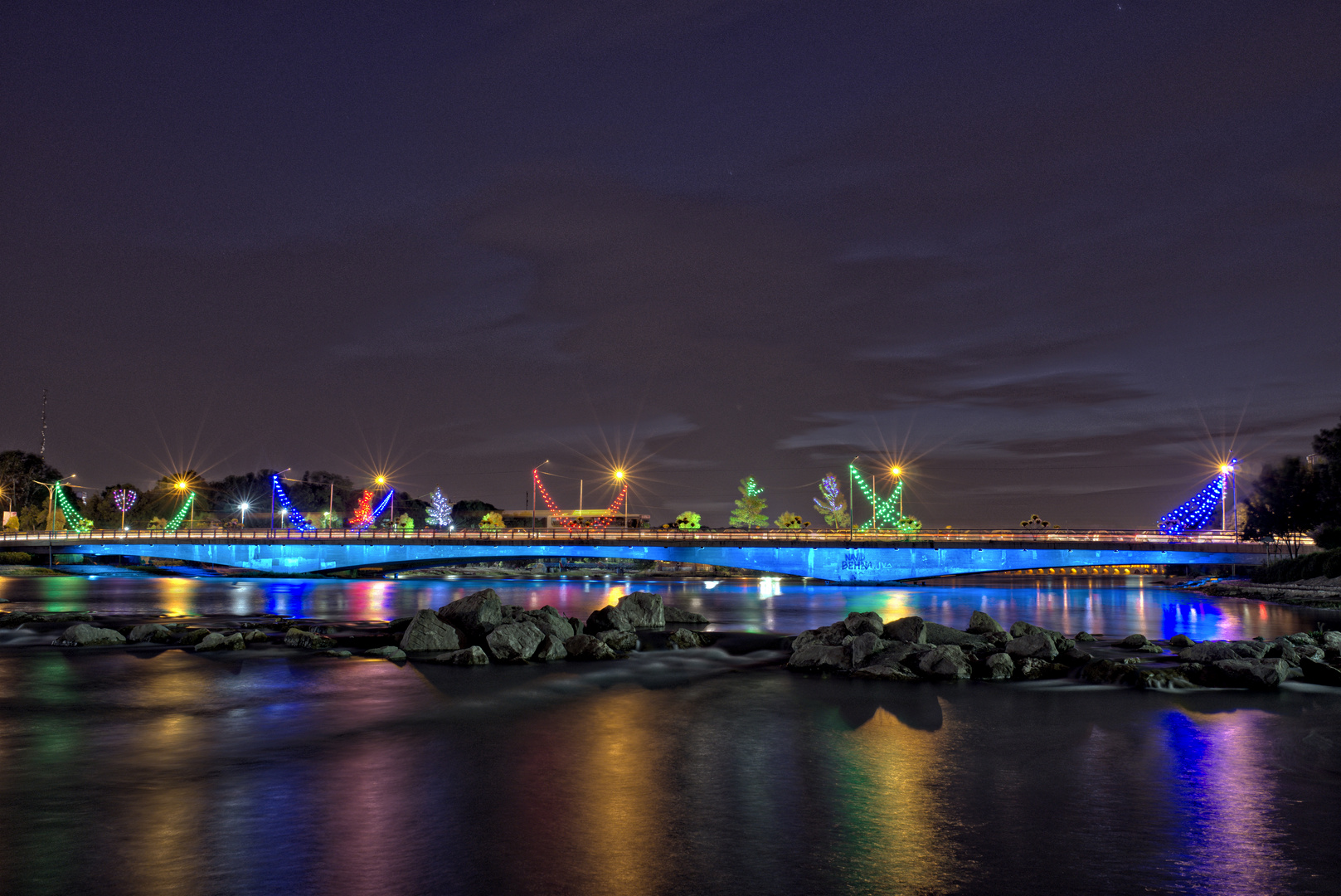 bunte Brücke