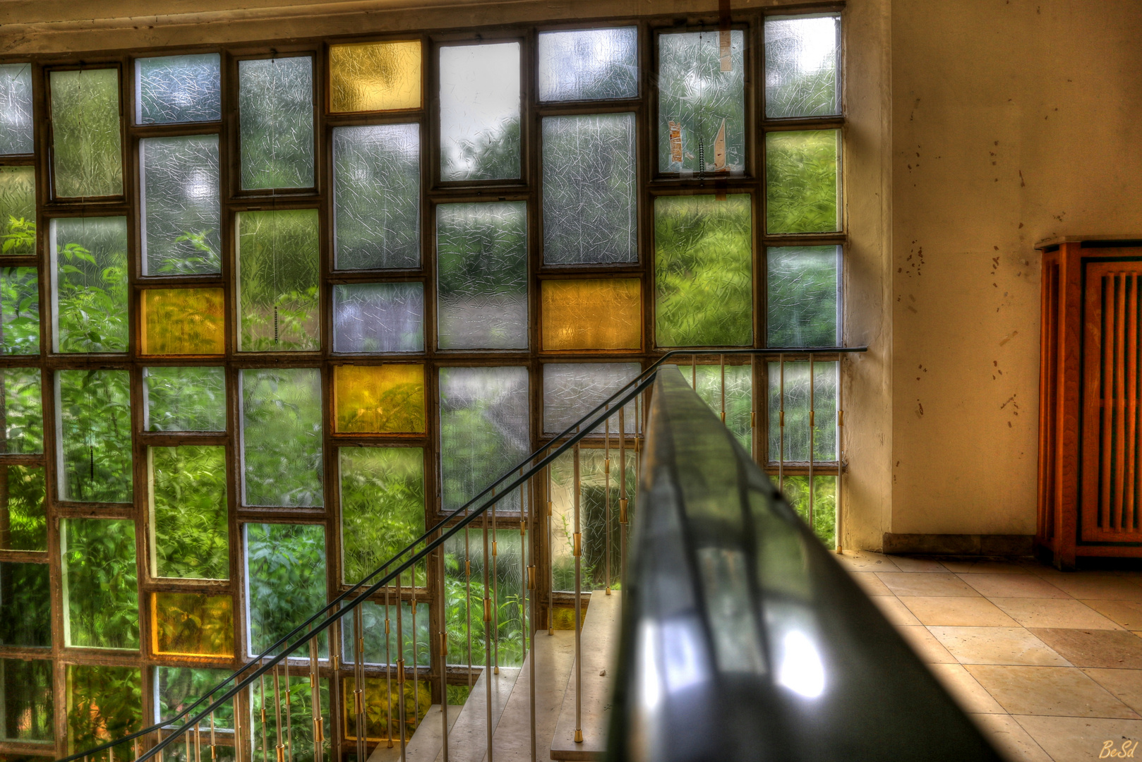 bunte Fenster Foto &amp; Bild architektur, lost places
