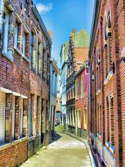 Bunte Gasse in Gent