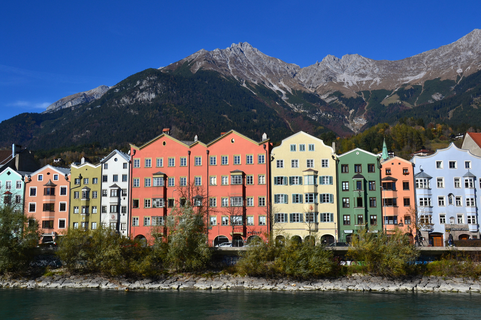 Bunte Häuser am Inn Foto &amp; Bild | europe, Österreich, tirol Bilder auf ...