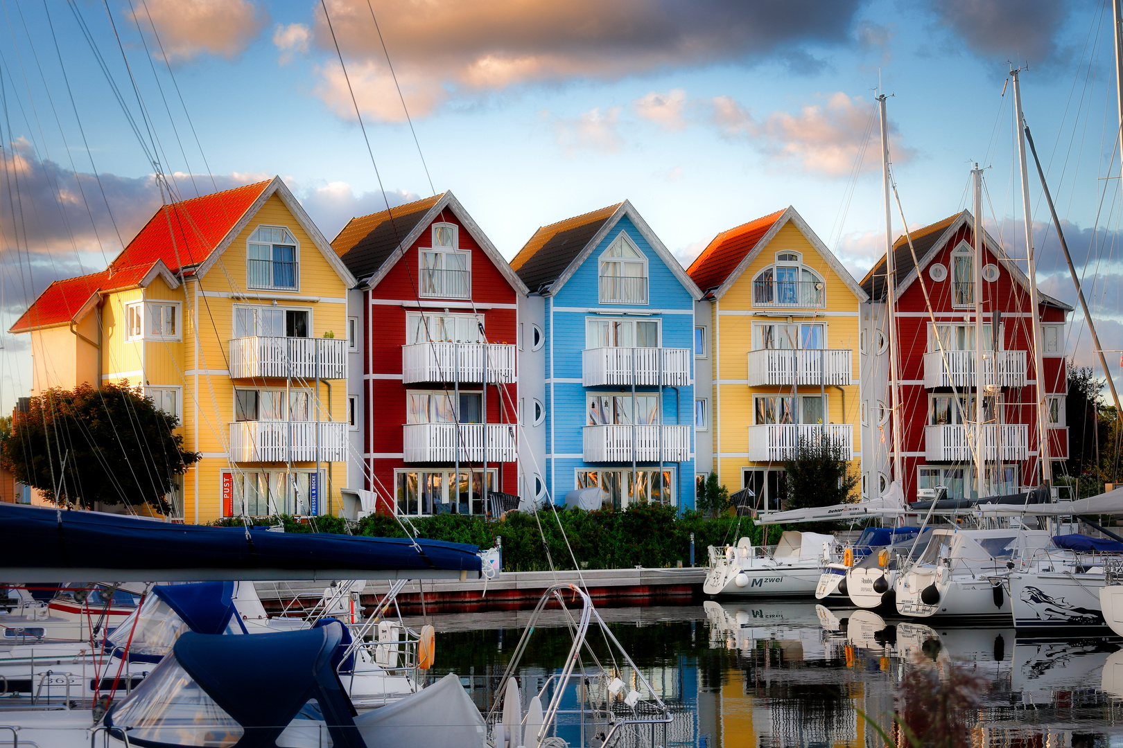 Bunte Häuser am Ryck (Greifswald)