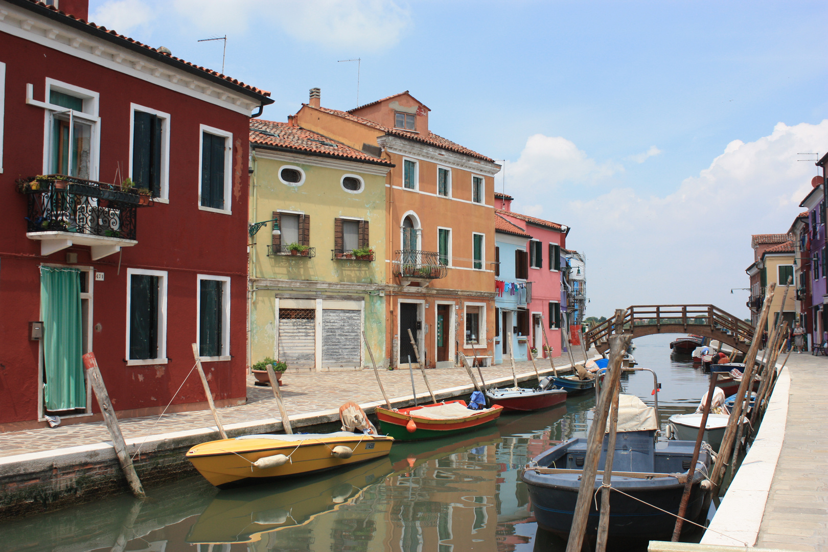 Bunte Häuser in Burano I