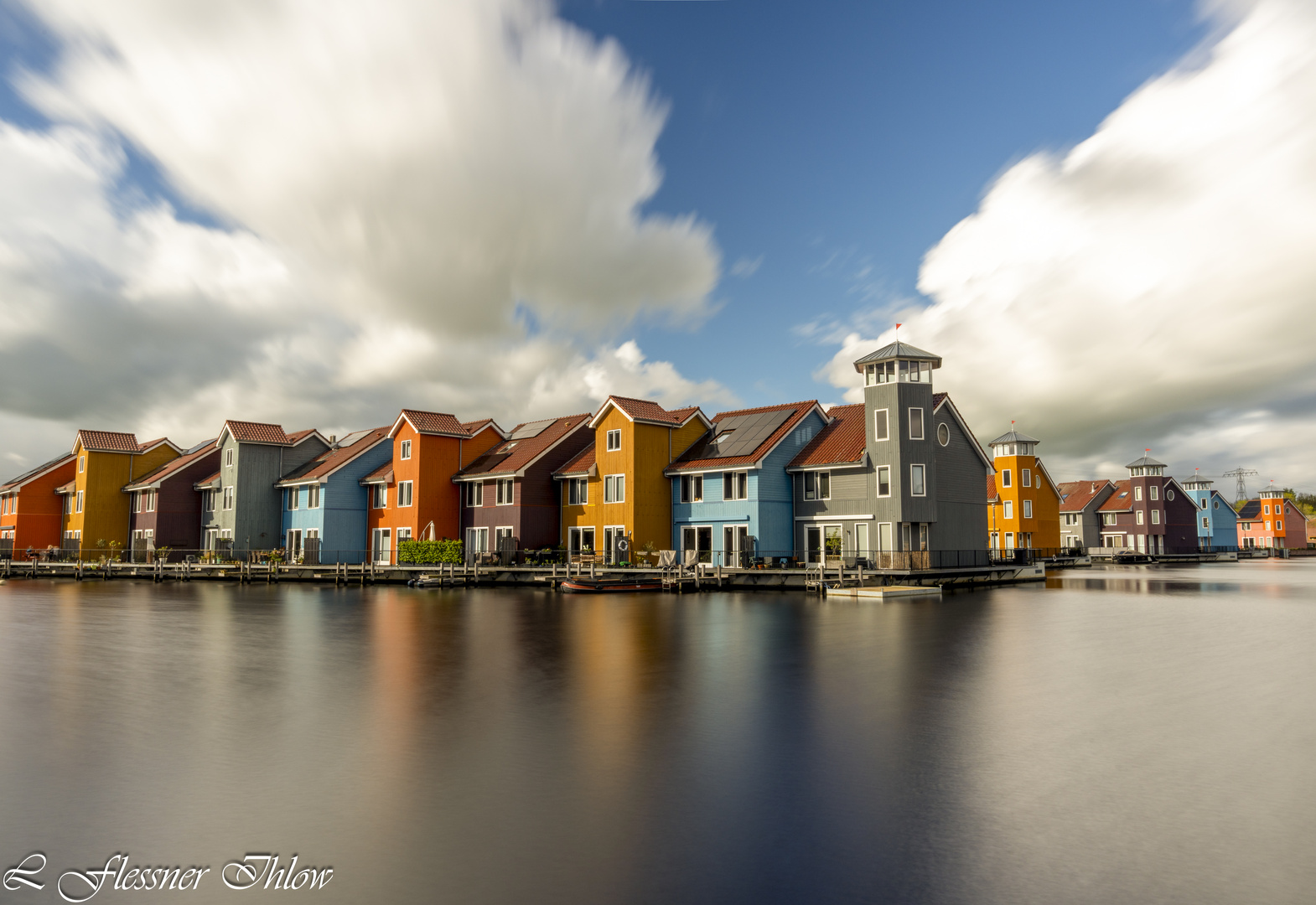 Bunte Häuser in Groningen