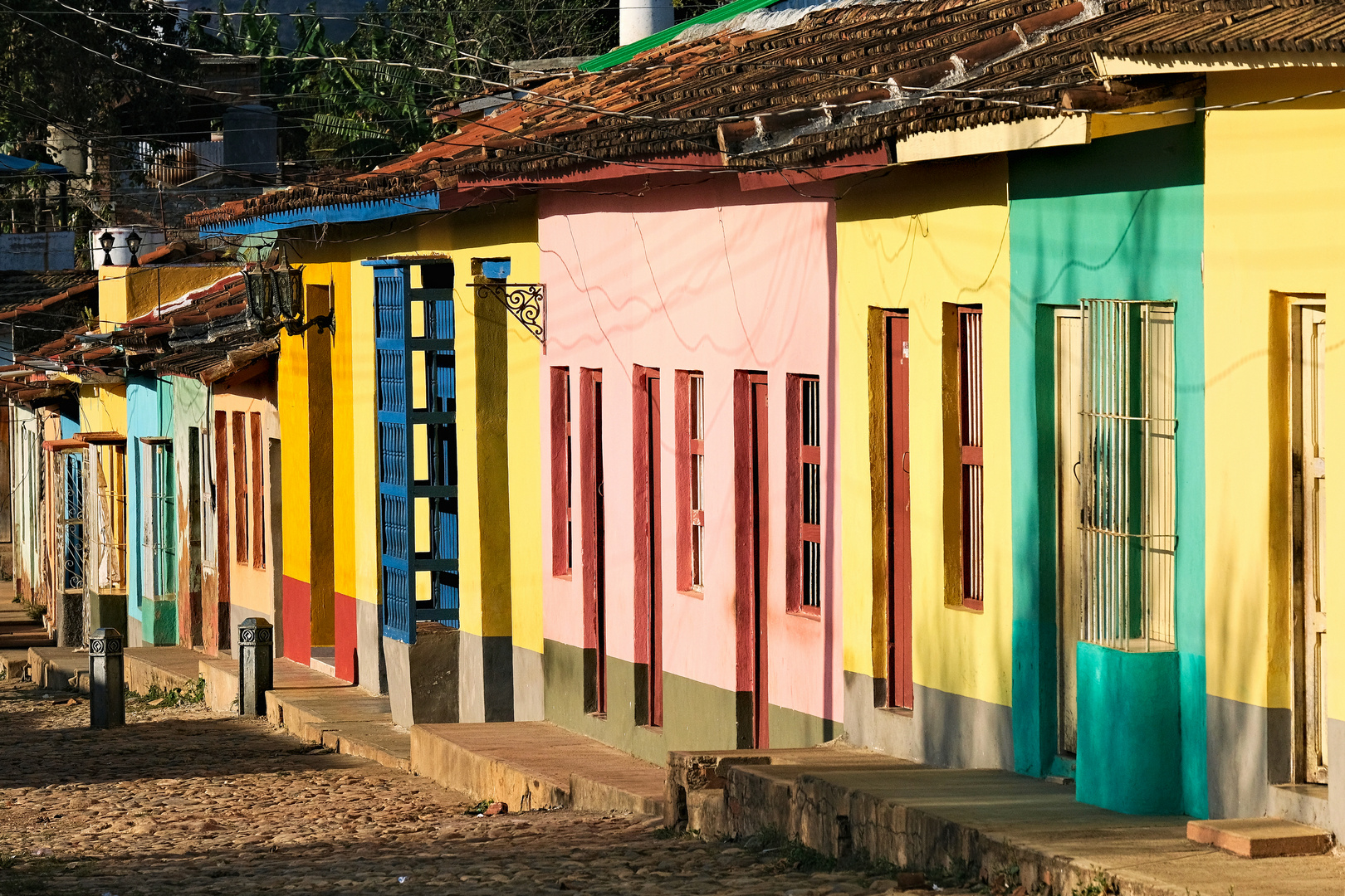 Bunte Häuser in Trinidad