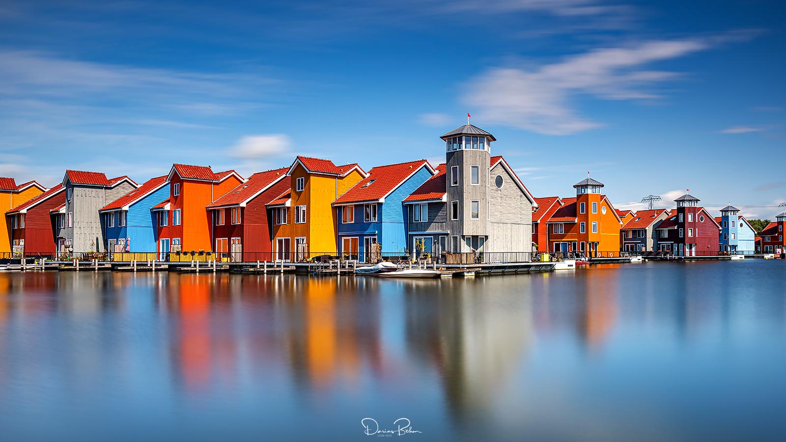 Bunte Häuser - Reitdiephaven in Groningen