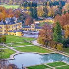 Bunte Herbstfarben im Schloss Hellbrunn 