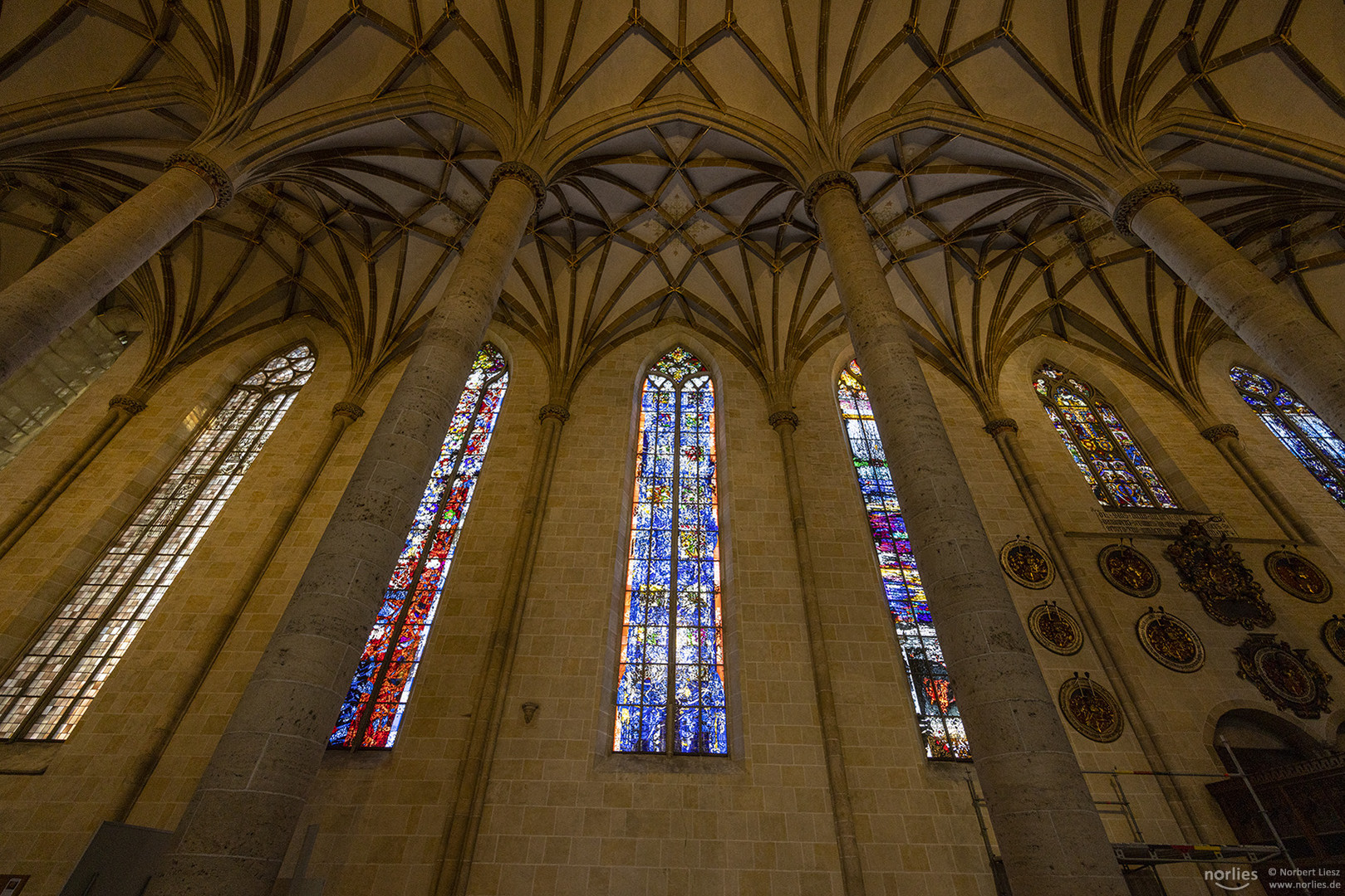 Bunte Kirchenfenster