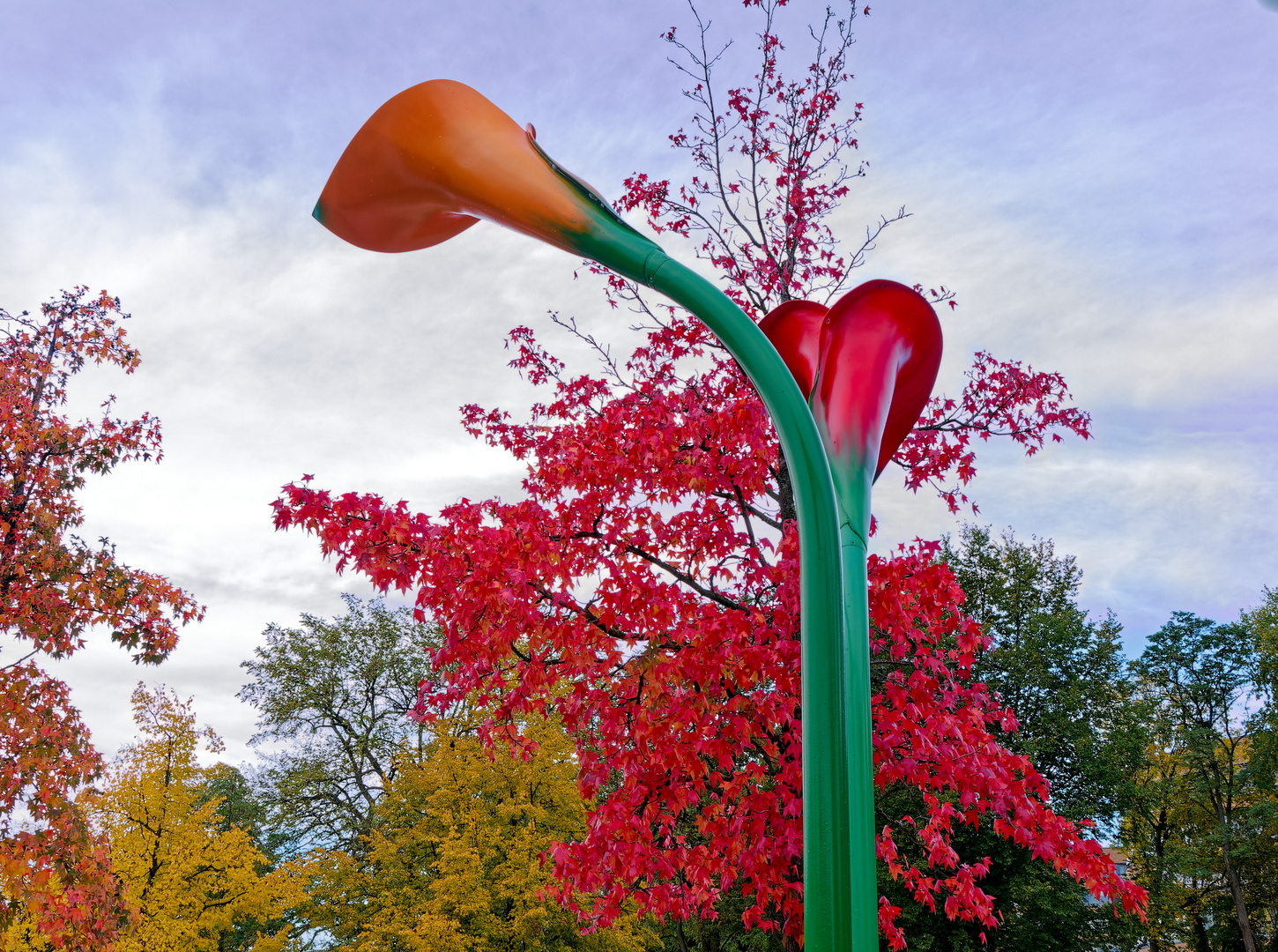 Bunte Kunst in Berlin