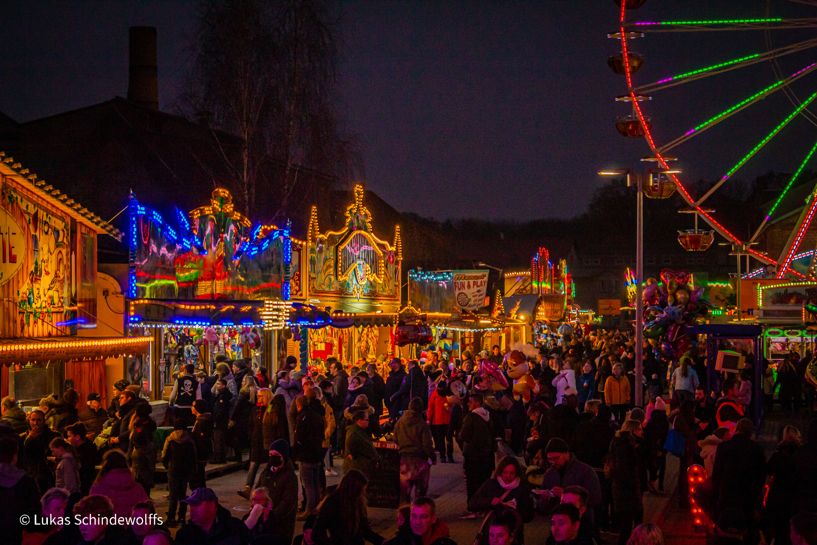 Bunte Lichter in Grabow