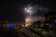 Bunte Lichter in Köln