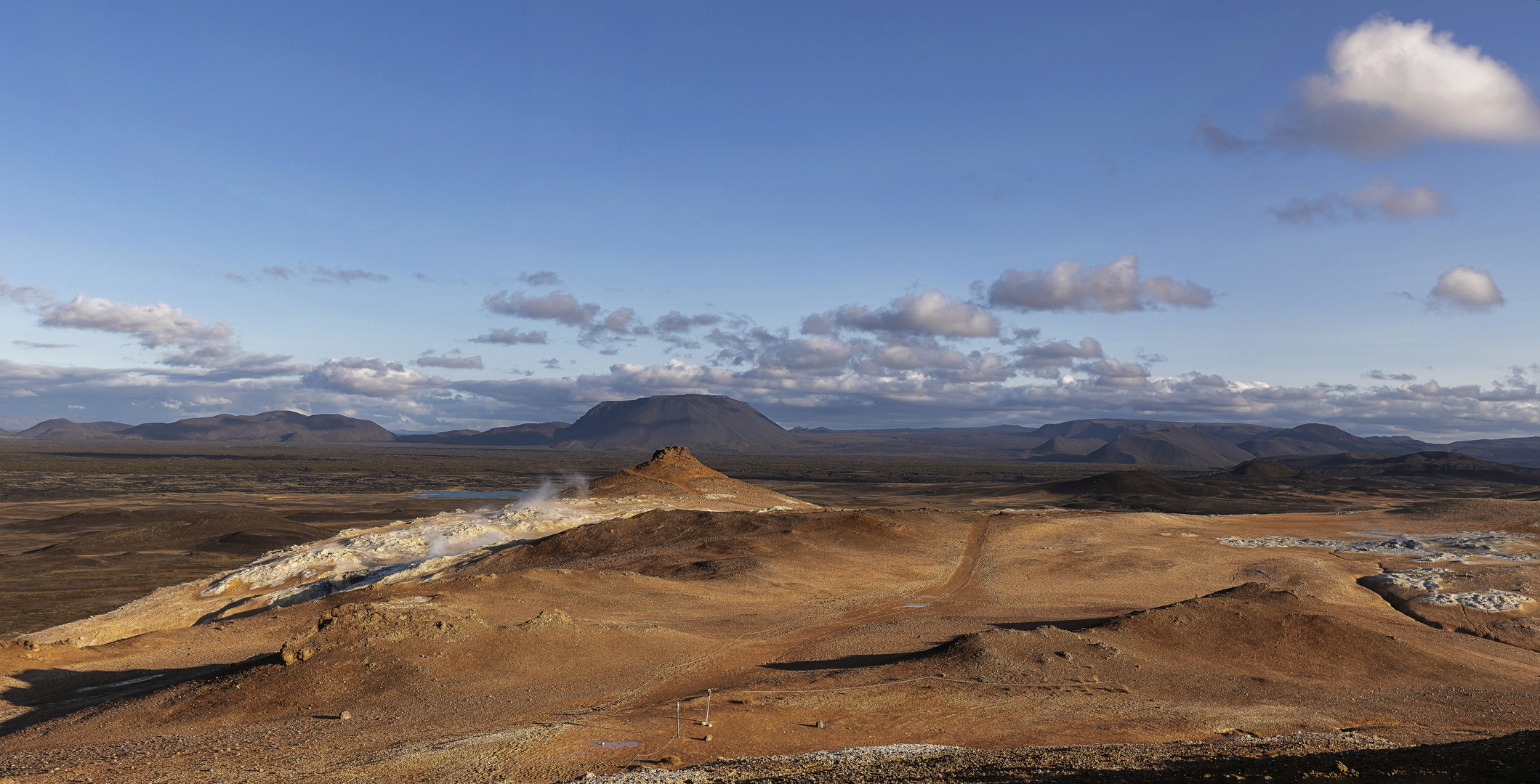 Bunte Marslandschaft