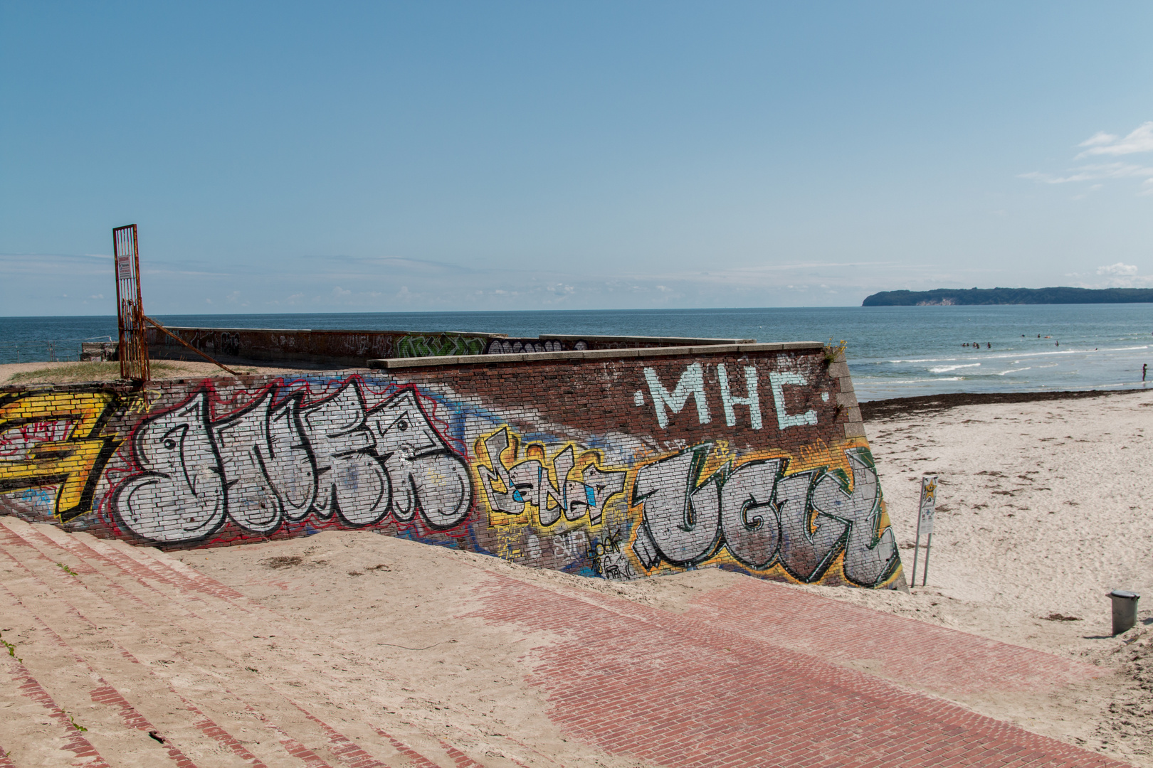 Bunte Mauer