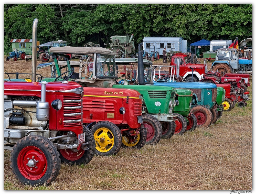 Bunte Oldie-Parade