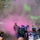 Bunte Protestaktion in Essen