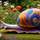 Bunte Schnecke