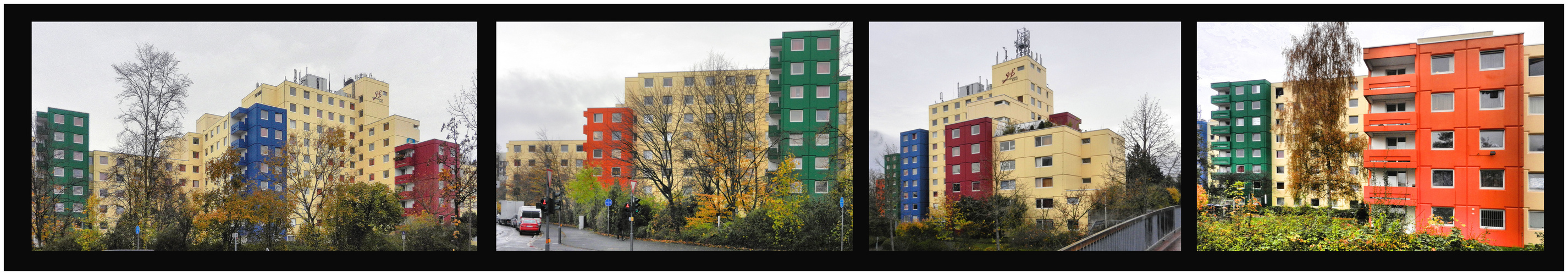 Bunte Siedlung in Bonn-Tannenbusch