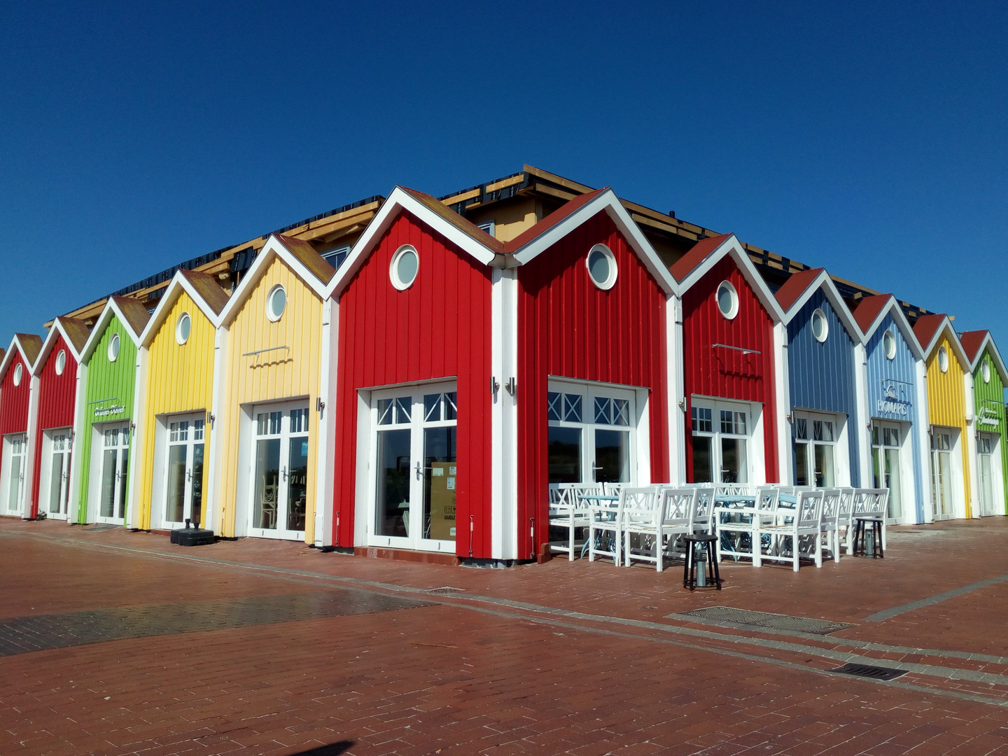 Bunte Strandbuden - Langeoog