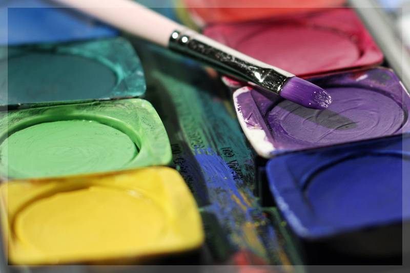 Bunte Tusche... Foto & Bild | stillleben, tabletop, motive Bilder auf