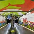 Bunte U-Bahn