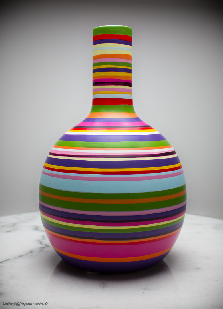 bunte Vase