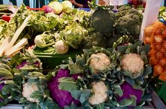 Bunte Vielfalt auf dem Wochenmarkt