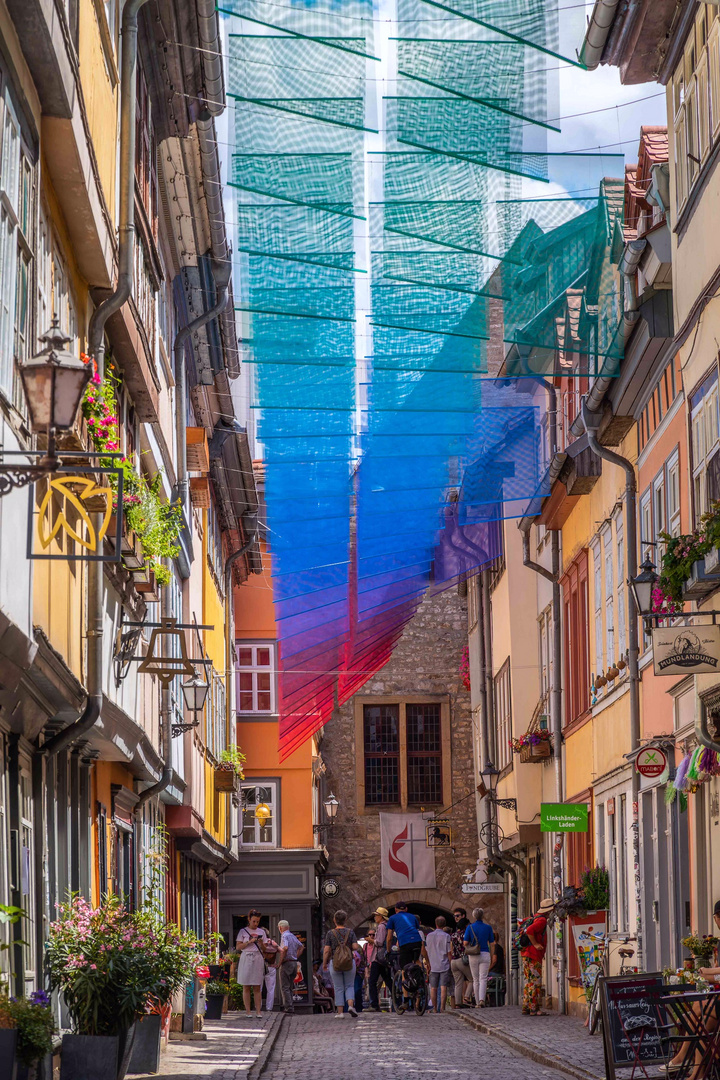 Bunte Vielfalt auf der Krämerbrückenfest Erfurt 