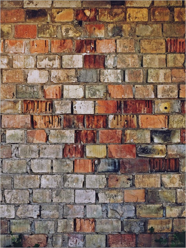 BUNTE WAND Foto & Bild | architektur, abstraktes, flächen Bilder auf ...