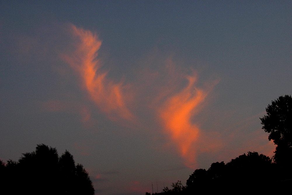 Bunte Wolken