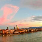 Bunte Wolken am Weihnachtstag