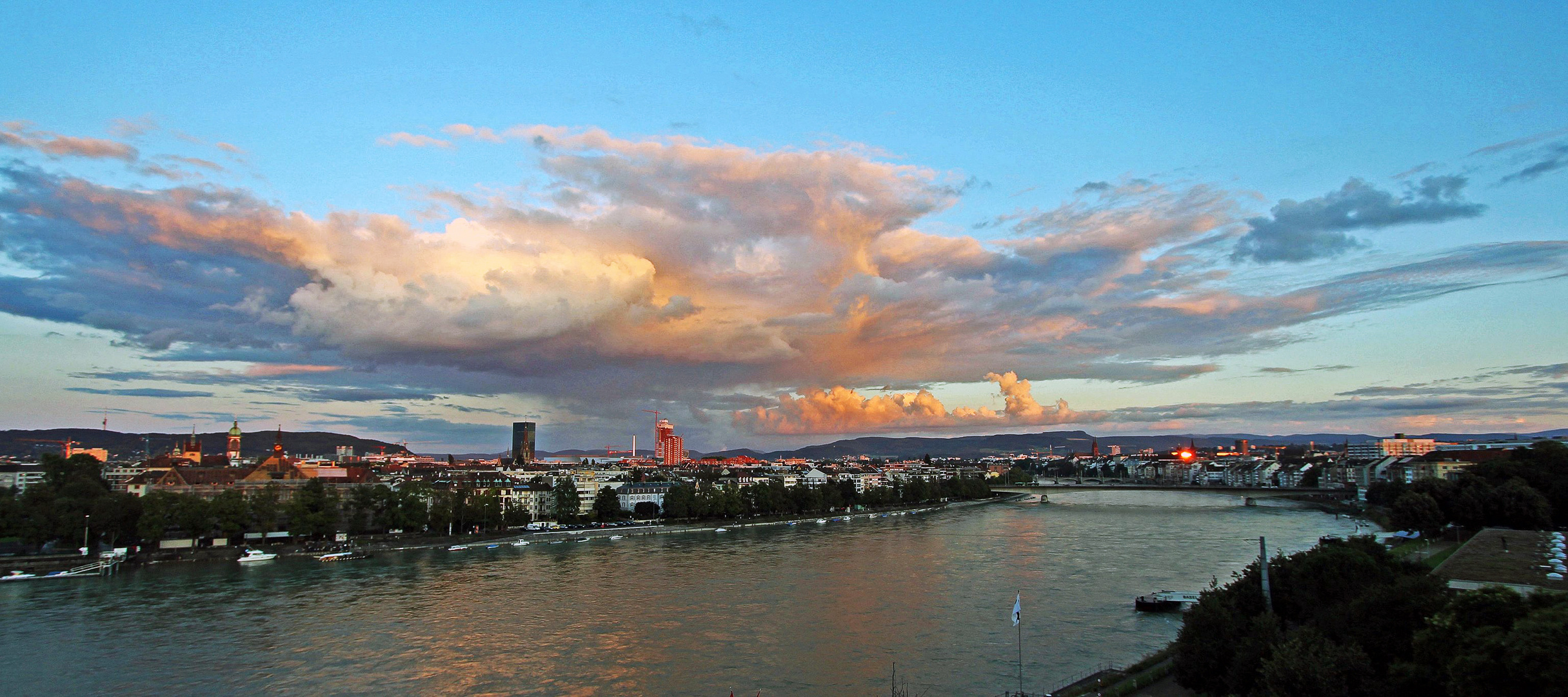 Bunte Wolken