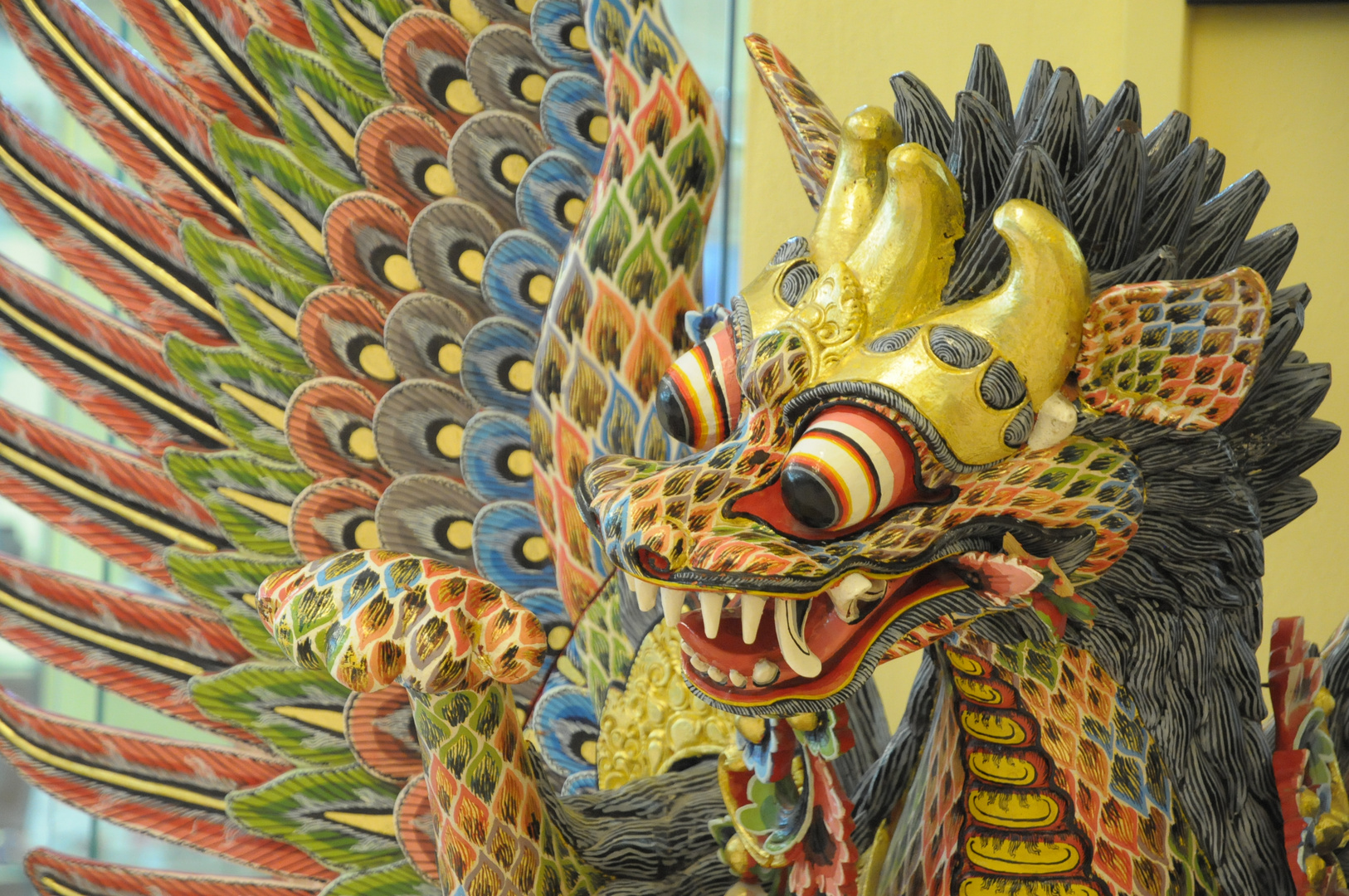 Bunter Drache Foto &amp; Bild | kunstfotografie &amp; kultur, eigene ...