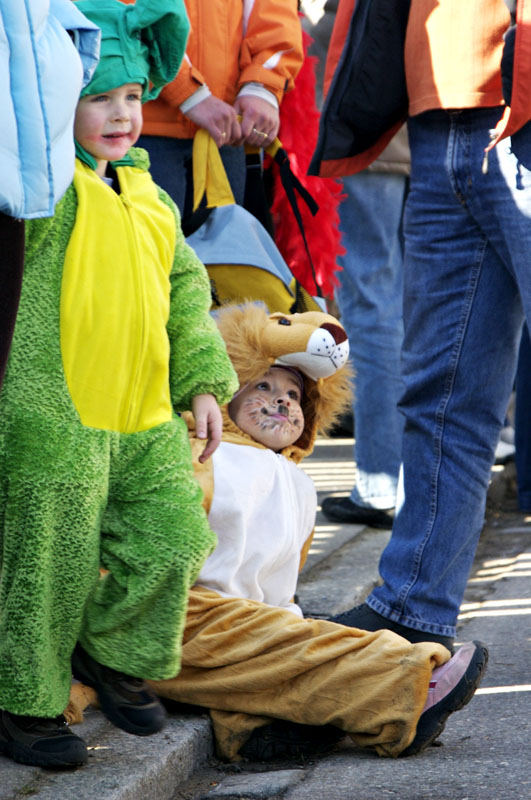 Bunter Fasching mit Kinderaugen