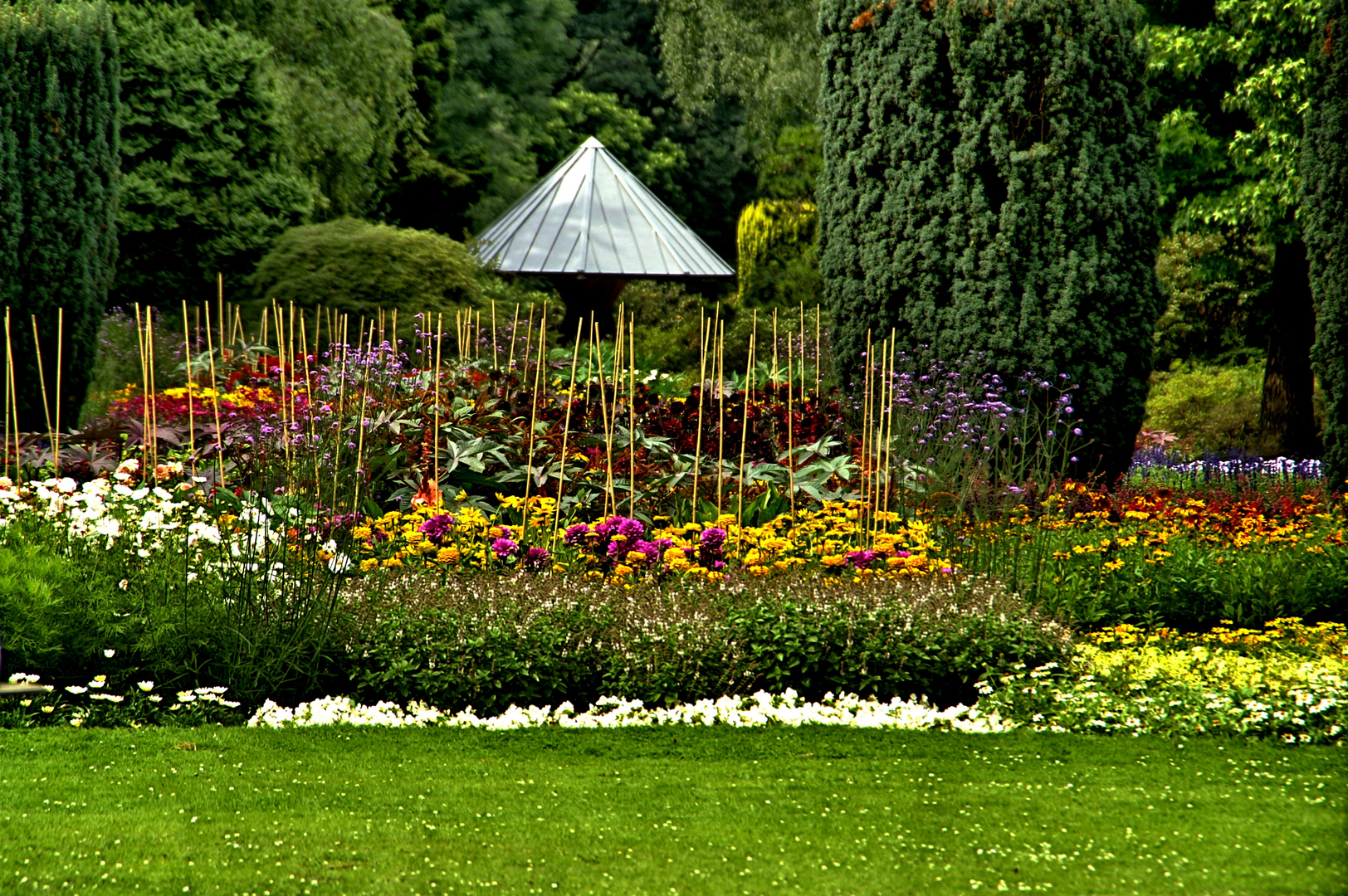 Bunter Garten - HDR