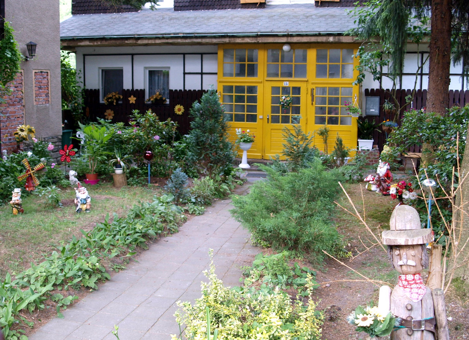 Bunter Garten in Hartenstein