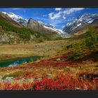 Bunter Herbst im Lötschental