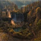 Bunter Herbst in Plitvice