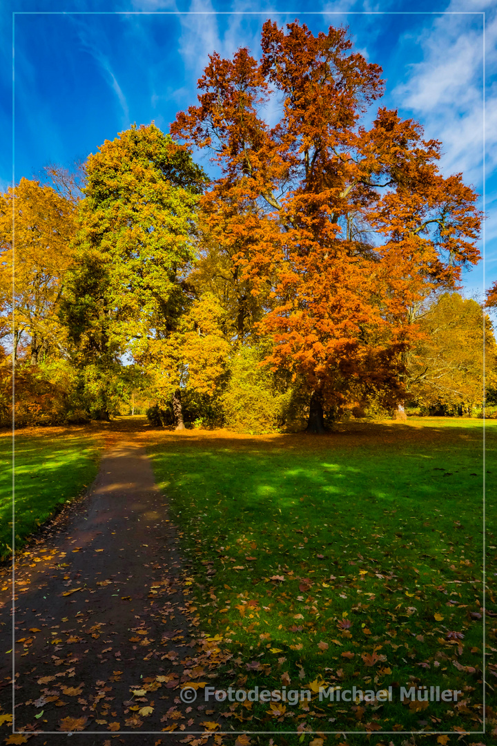 Bunter Herbst, Leipzig Clarapark