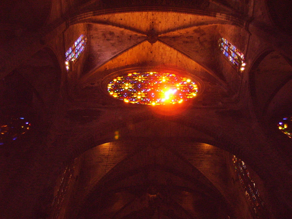 Bunter Lichtblick in La Seu