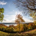 Bunter Oktober am See