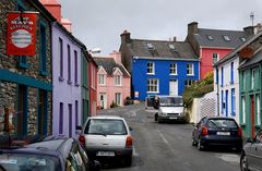 Bunter Ort an der Nordseite Beara´s, Eyeries heißt er