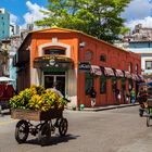 bunter Stadtalltag auf Kuba in Havanna