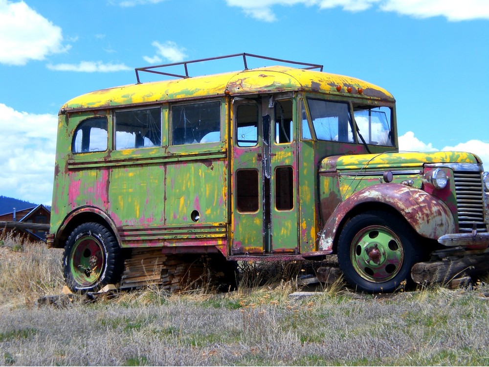 Buntes Auto in Colorado