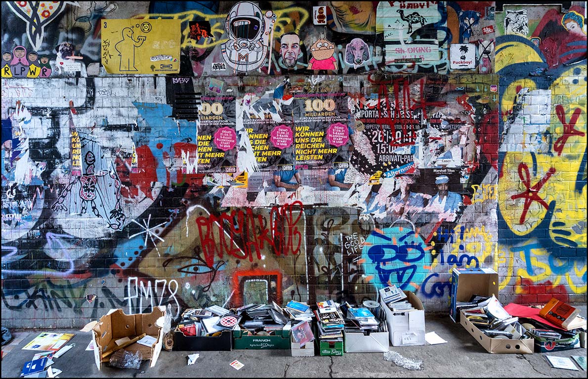 Buntes Chaos ... bereit zu teilen