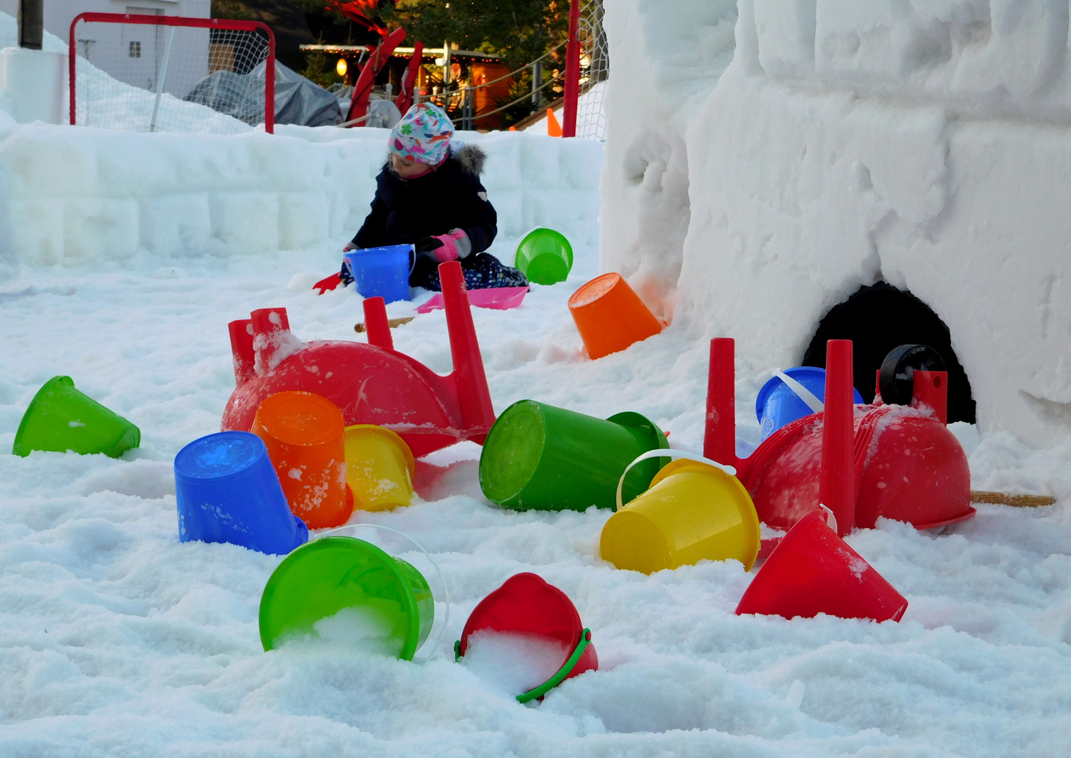 Buntes Eisvergnügen