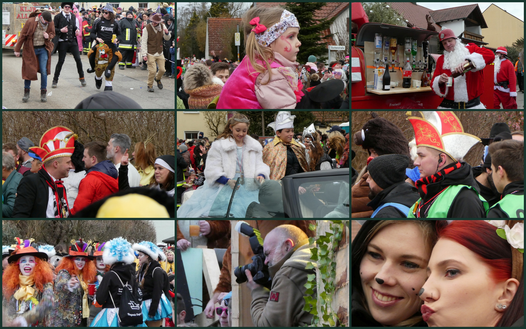 Buntes Faschingstreiben