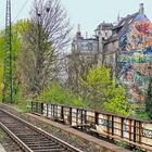 Buntes Haus am Bahndamm