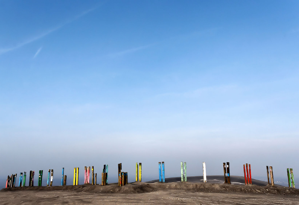 Buntes Holz