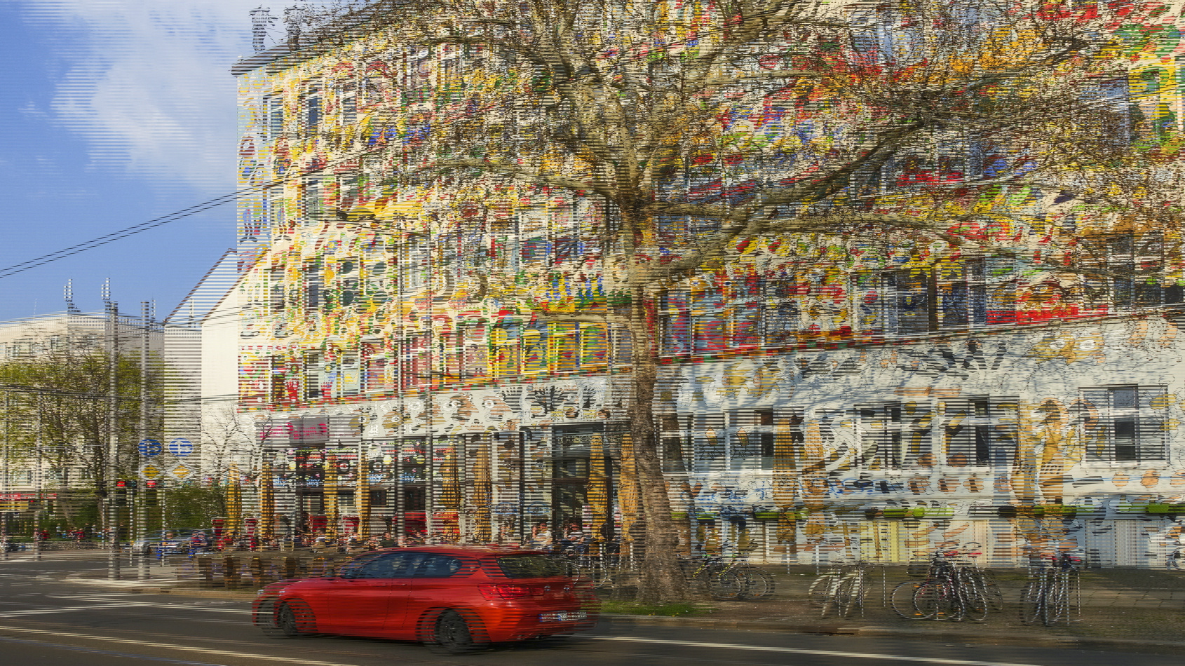 Buntes Leipzig 3 (3D)