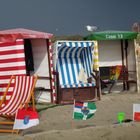 Buntes Strandleben